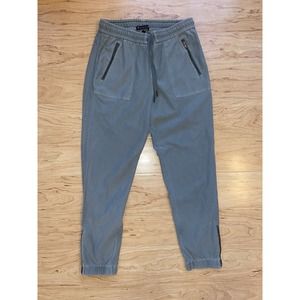Athleta Women's Cargo Olive Green Hiking Ankle Pants Stretch Size 6